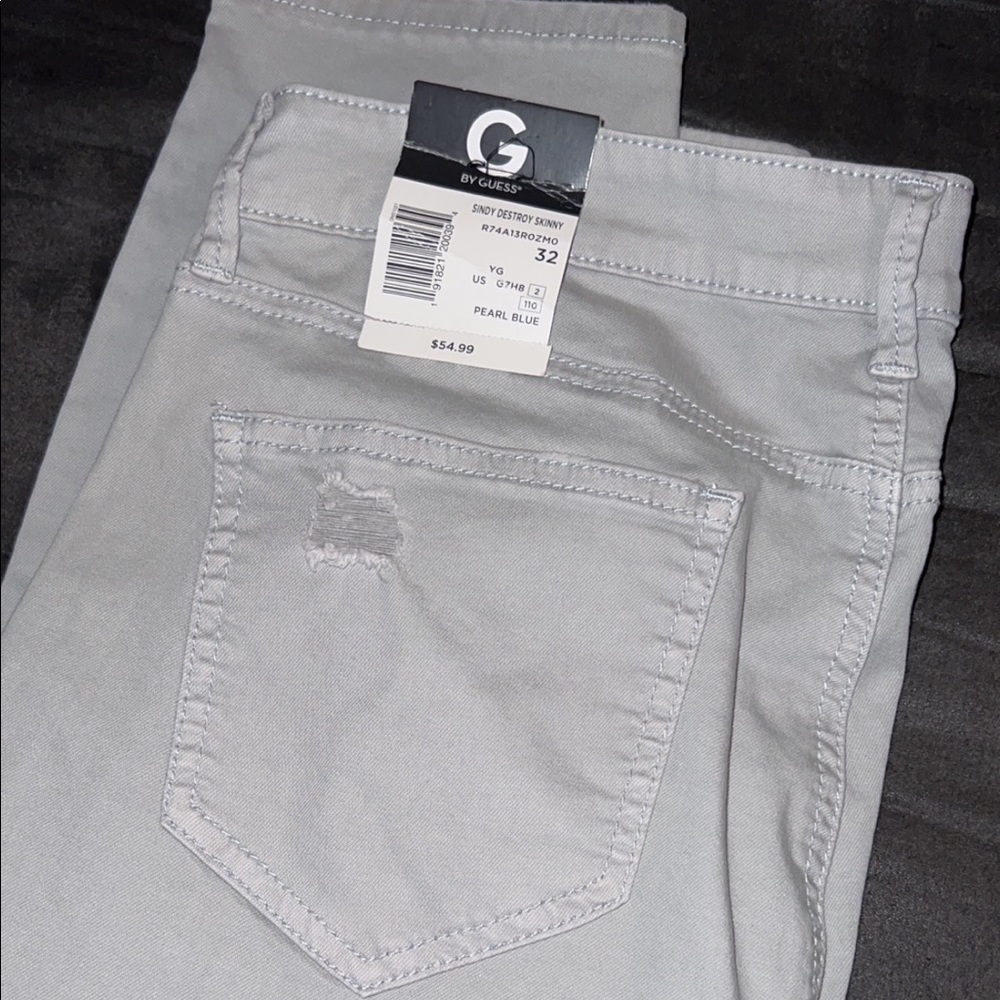 G by guess destroy skinny pants